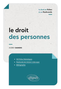 Le droit des personnes en fiches et flashcards