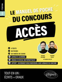 Le Manuel de POCHE du concours ACCES