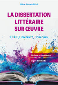 La dissertation littéraire sur oeuvre