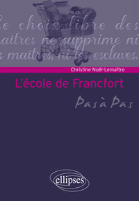 L'école de Francfort