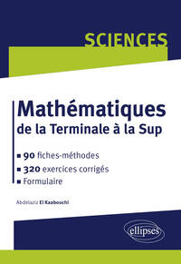 Mathématiques de la Terminale à la Sup