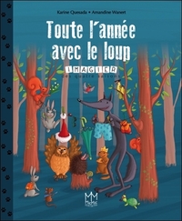 Toute l'année avec le loup - Imagier des quatre saisons