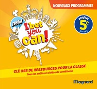 NEW I BET YOU CAN 5E (2026) - CLE USB DE RESSOURCES CLASSE