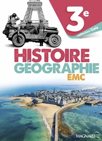 Histoire Géographie EMC, Gaïa 3e, Livre de l'élève