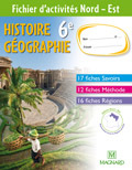 Azzouz Histoire-Géographie 6e, Cahier d'activités Nord-Est