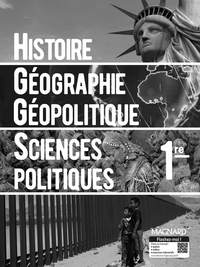 Histoire, Géographie, Géopolitique et Sciences Politiques 1re Spécialité, Livre du professeur