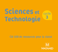 Sciences et Technologie 6e, Clé USB - ressources numériques