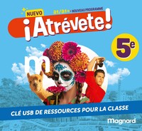 NUEVO ATREVETE - ESPAGNOL 5E (2026) - CLE USB DE RESSOURCES CLASSE