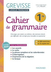 Grammaire - Grévisse 1re, Cahier d'activités