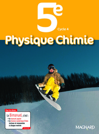 Physique Chimie 5e, Livre de l'élève - Bimanuel
