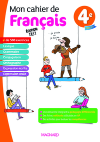 Mon cahier de Français 4e, Cahier d'activités