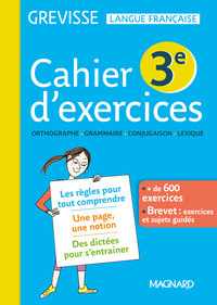 Grévisse 3e, Cahier d'activités