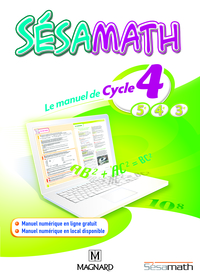 Mathématiques, Sésamath Cycle 4, Livre de l'élève