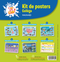 I Really Bet You Can ! Collège, Kit de posters