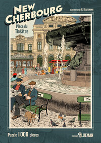 Puzzle New Cherbourg - Place du Théâtre