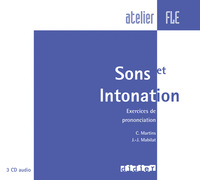 SONS ET INTONATIONS -  CD AUDIO - EXERCICES DE PRONONCIATION CD AUDIO