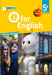 E for English 5e, Coffret classe