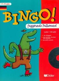 Bingo : j'apprends l'allemand Cahier + CD audio