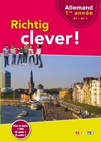 Richtig Clever 1ère année, Coffret CD & DVD classe