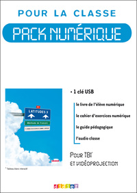 LATITUDES 3 NIV.B1 - PACK NUMERIQUE CLASSE