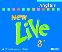 New live Anglais 3e, Coffret 3 CD classe