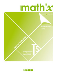 Math'X Tle, Livre du professeur