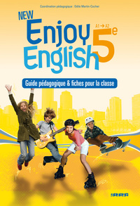 New Enjoy English 5e, Livre du professeur + fiches classe