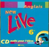 New live Anglais 6e, CD élève
