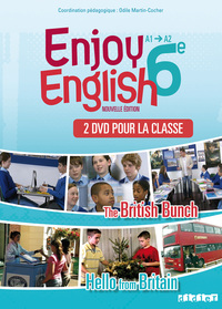 New Enjoy English 6e, Coffret de 2 DVD classe