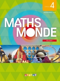 MATHS MONDE CYCLE 4 VOLUME 1 - LIVRE