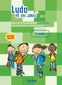 Ludo et ses amis 2 niv.A1.2 (éd.2015) Livre numérique interactif  enseignant - Carte téléchargement