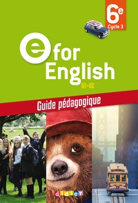 E for English 6e, Livre du professeur