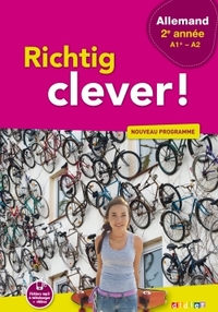 Richtig Clever 2ème année, Livre de l'élève