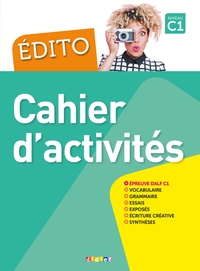 Edito C1 - édition 2015-2018 - Cahier + CD mp3