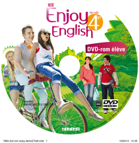 New Enjoy English 4e, Coffret CD + DVD classe