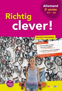 RICHTIG CLEVER 2EME ANNEE SPECIMEN - LIVRE