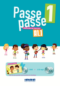 Passe-passe 1 - Niv. A1.1 - Coffret de classe (2 CD mp3 + 1 DVD)