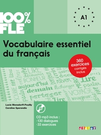 100% FLE - VOCABULAIRE ESSENTIEL DU FRANCAIS A1 - LIVRE + CD