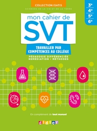 Sciences de la Vie et de la Terre Cycle 4, Cahier d'activités