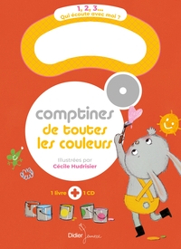 Comptines de toutes les couleurs (avec poignée)