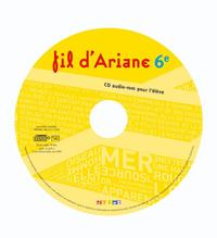 Fil d'ariane Français 6e, CD-rom audio élève remplacement