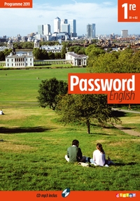 Password Literature 1re, Livre de l'élève + CD