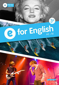 E for English 3e, Livre de l'élève + DVD-rom