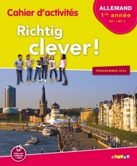 Richtig Clever 1ère année, Cahier d'activités