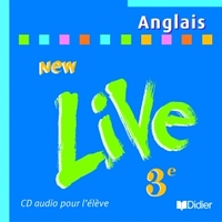 New live Anglais 3e, CD élève
