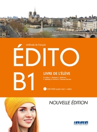 EDITO NIV.B1 (ED. 2018) SANTILLANA  - LIVRE + DVD-ROM