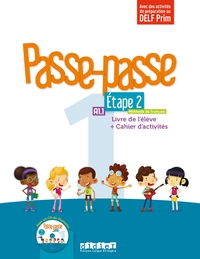 PASSE-PASSE 1 - ETAPE 2 - LIVRE + CAHIER + CD MP3