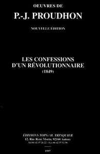 CONFESSIONS D'UN REVOLUTIONNAIRE (NED)