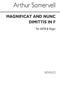 SOMERVELL MAGNIFICAT AND NUNC DIMITTIS IN F SATB CHANT