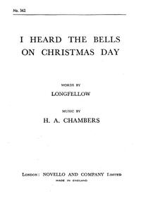 H.A.CHAMBERS: I HEARD THE BELLS ON CHRISTMAS DAY